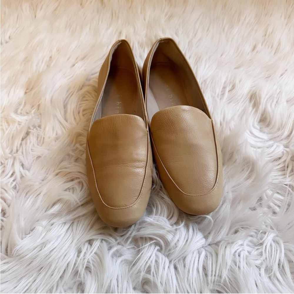 Tan loafers